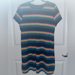 So rainbow t-shirt dress
